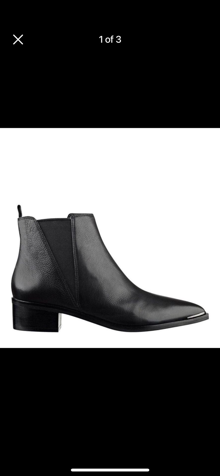 BN Marc Fisher YALE POINTY TOE CHELSEA BOOTIE, Size 5