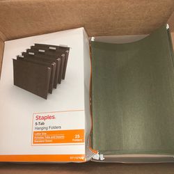 Green File Folders for Filing Cabinets