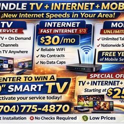 TV 📺+ Internet 🛜+Mobile 📱