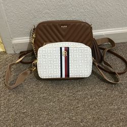 Two bags Tommy Hilfiger and ALDO