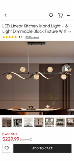Homary 5 Bulb Hanging Light
