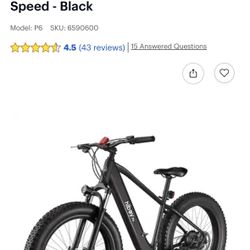 Brand New Electric Bike