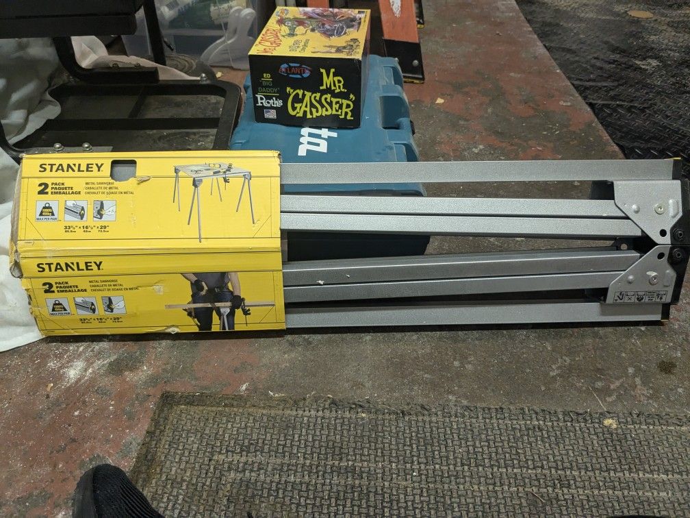 Stanley Metal Sawhorse 2 Pack