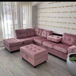 new Sectional + Ottoman 