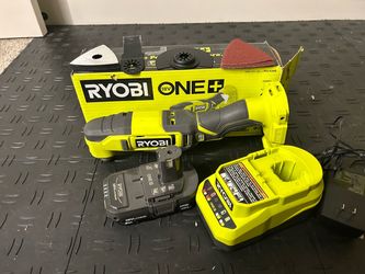 RYOBI ONE+ 18V Cordless Oscillating Multi-Tool Kit with 2.0 Ah Battery and Charger