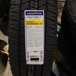 Good Year Car Tire 4pk