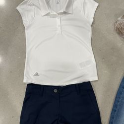 Adidas And Puma Girls Golf Outfit