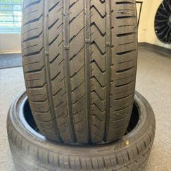 255/30r/20 Tires Used 95% Thread Left Single Tire 