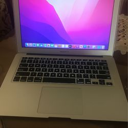 MacBook Air With Monterey OS 2017