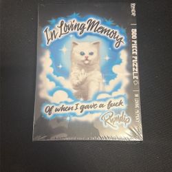 RIPNDIP Nostalgic Remembrance 500 Piece Puzzle 🧩 