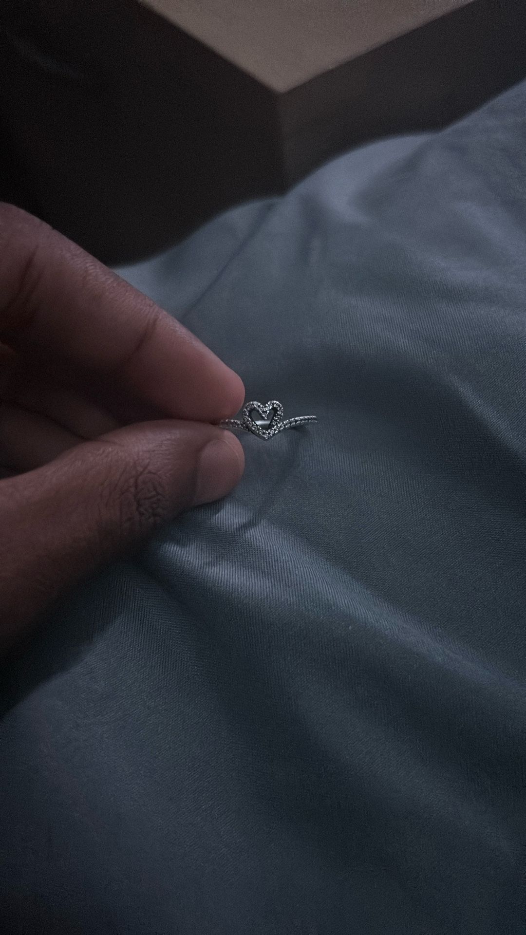 Pandora Heart Ring Silver