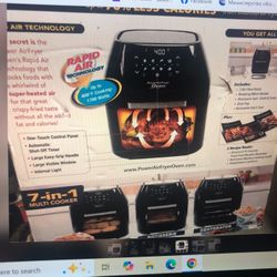 7 in 1 Multi Cooker,Power Air Fryer Oven 