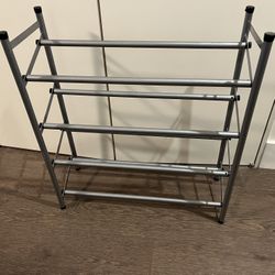 Like New 4-tier Shoe Rack Expandable To 47” 