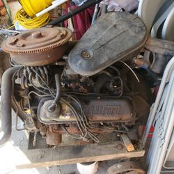 302 Cleveland Engine Made By Ford With Transmission 