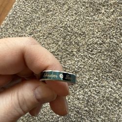 New Woman’s Teal “love” Ring 