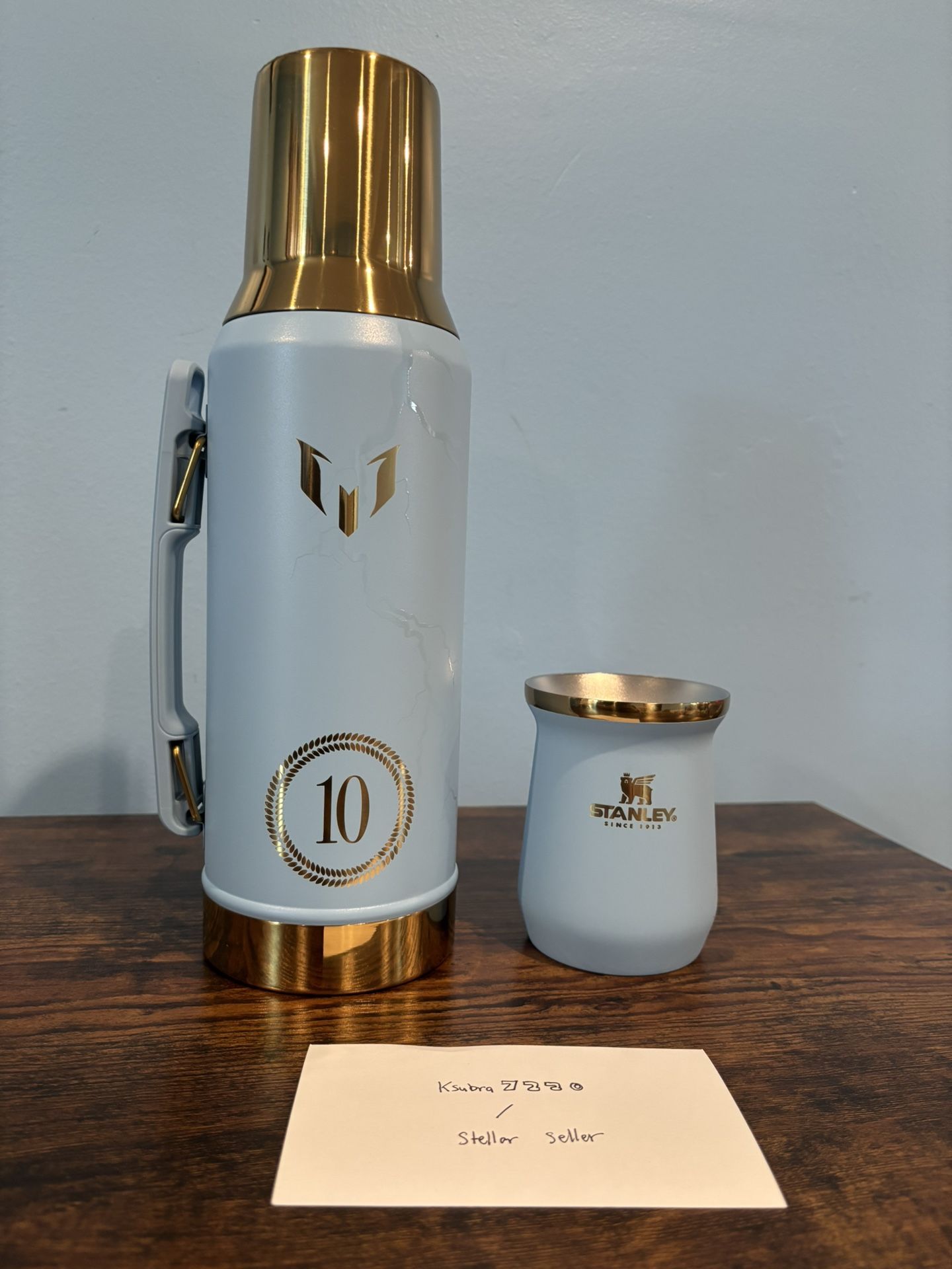 Messi x Stanley 1913 High Precision Flow Mate System and Mate Mug