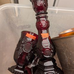 Candle Stick Holder Glass Plates Cups