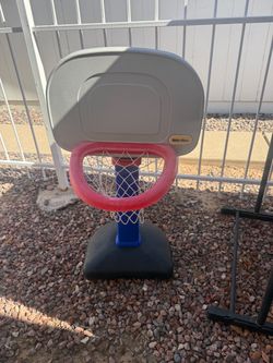 Little tykes basketball hoop