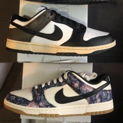 1 Of 1 Nike Dunk Lows Mocha & Paisley | Size- 9UK / 10US | DS