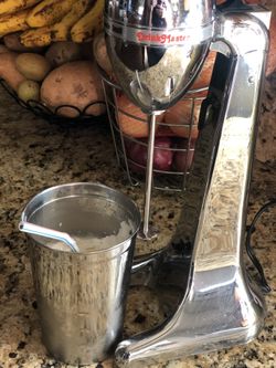 Vintage milkshake drink mixer