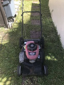 Self propelled honda motor