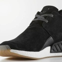 Adidas NMD_C2 Suede Black White BY3011 Shoes Sneakers Size 7.5M