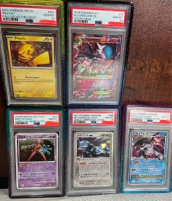 PSA 10 Gem Mint Pokémon Card Lot of 5