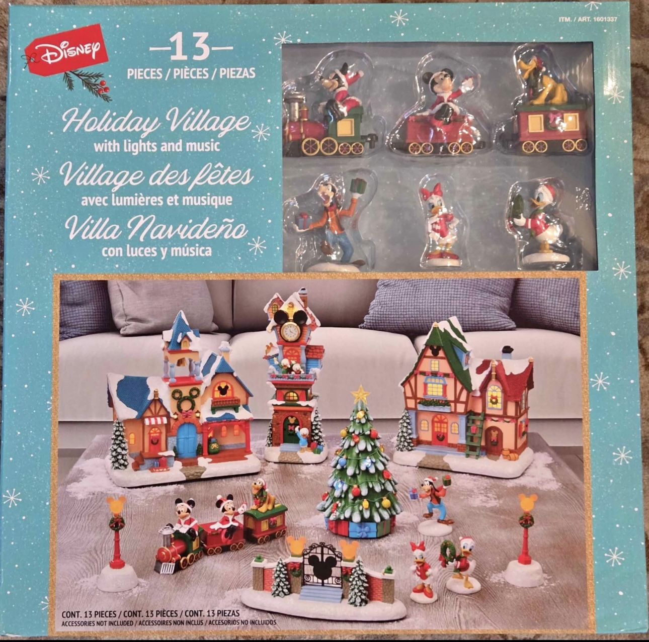 Disney Holiday Village 169.00. Disney Holiday Lantern 69.00. New Never Open