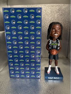 Naz Reid Bobblehead Minnesota timber wolves new in box