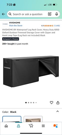 Firewood Rack Cover 2X