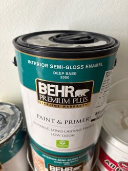 Behr Premium Plus Interior Semi-Gloss Enamel Paint