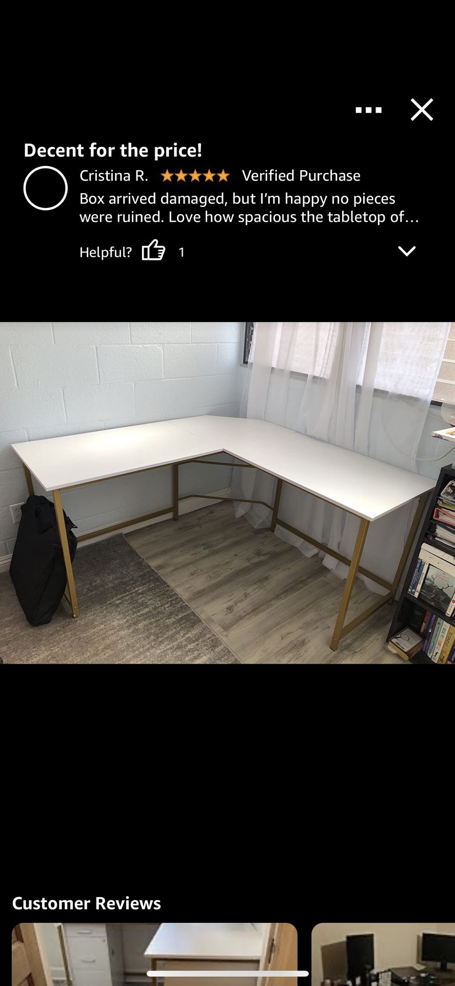 New L Shaped Desk