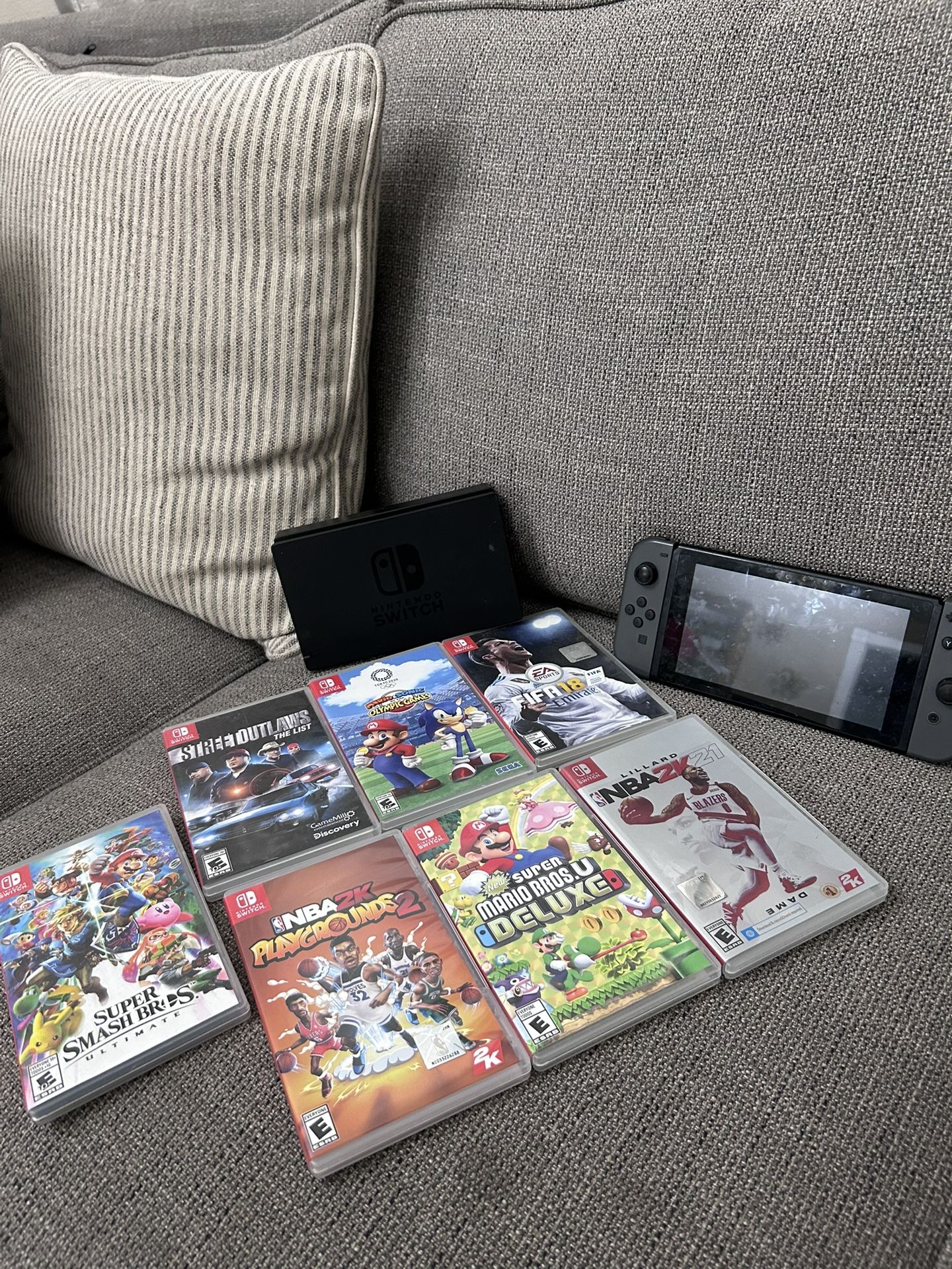 Nintendo Switch With Games