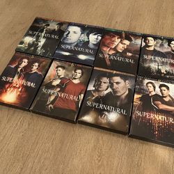 Supernatural Series Seasons 1-8 DVD 