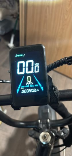 Electric Bike LCD Display Console