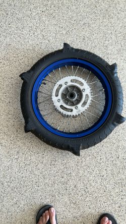 Used Twice Sand Snake Tire For 2019 Yamaha YZ 85 Dirt Bike