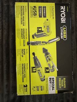 New in box Ryobi tool kit