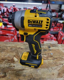 DEWALT 20V CORDLESS IMPACT BRUSHLESS $99
