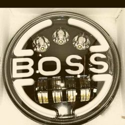 BOSS LED SUPER BRIGHT 7" INCH LAMP HEADLIGHT FOR Motorcycles Or Jeep Lights