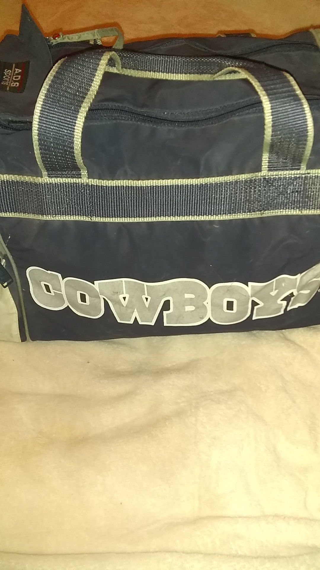 Vintage Cowboys gym bag