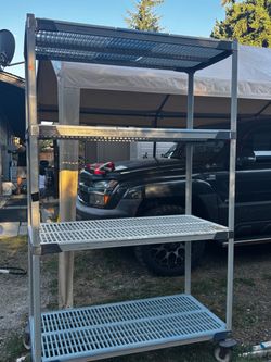 MetroMax i Commercial 4-Tier Rolling Utility Cart - Excellent Condition OBO Need Gone ASAP