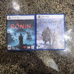 2 PS5 Games (God Of War & Rise Of Ronin) 