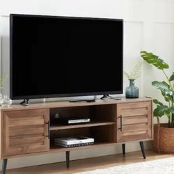 


59 in. TV Stand For Tvs Up To 70 in. Rustic Oak
