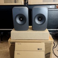 KEF (LSX II LT) ≈ Premium Wireless HiFi Monitor Speakers | Bookshelf System | Uni-Q Driver | High-Resolution Audio