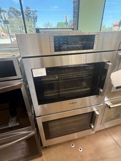 Bosch 800 series double wall oven 30”