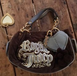 L L juicy couture satchel handbag purse great condition