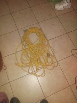 75'  industrial 3 prong heavyduty out door cord