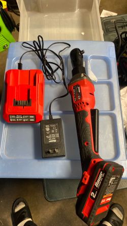 Bauer 20V Cordless 3/8 in. Ratchet. With battery