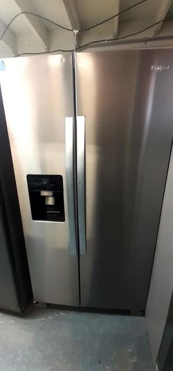 Whirlpool Side-by-Side Stainless Steel Refrigerator
