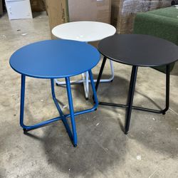 New -Small Round Side Table Outdoor Side Table